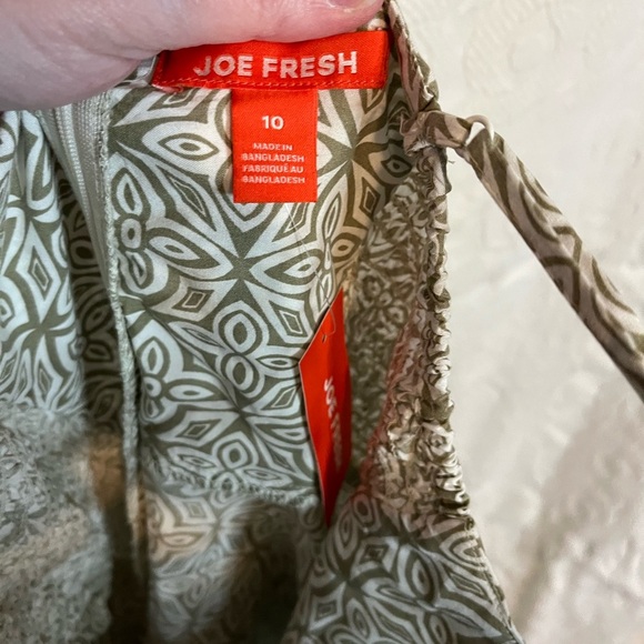 Joe Fresh Pintuck Mini Dress, Size 10 - Picture 5 of 6